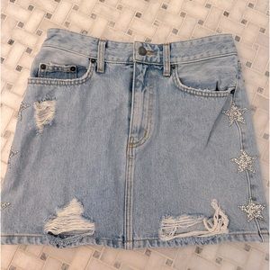 LF vintage Jean skirt